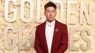 BEVERLY HILLS, CALIFORNIA - JANUARY 07: Barry Keoghan attends the 81st Annual Golden Globe Awards at The Beverly Hilton on January 07, 2024 in Beverly Hills, California. (Photo by Amy Sussman/Getty Images)