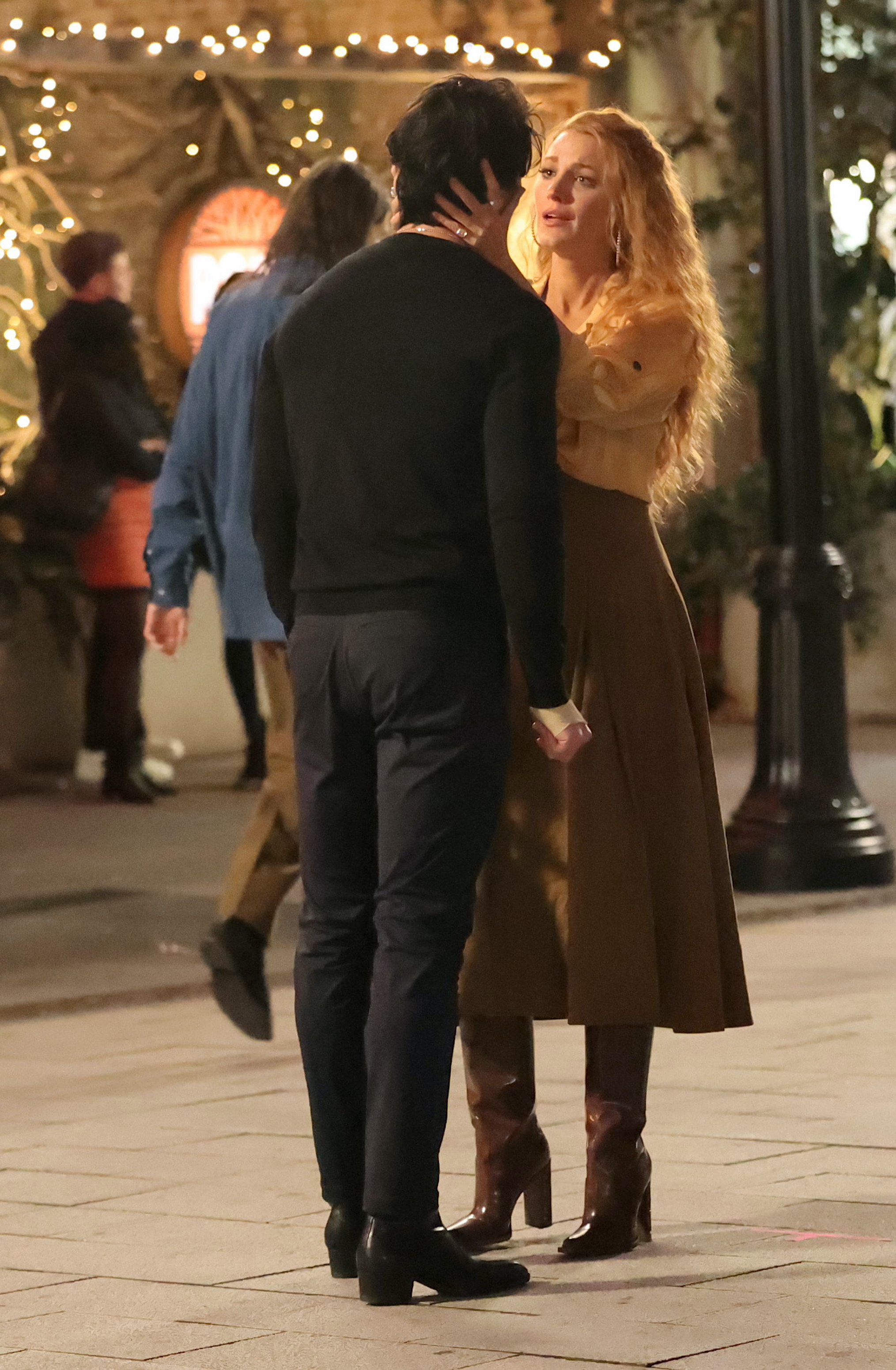 Blake Lively & Justin Baldoni on the Set of 'It Ends With Us': Photos