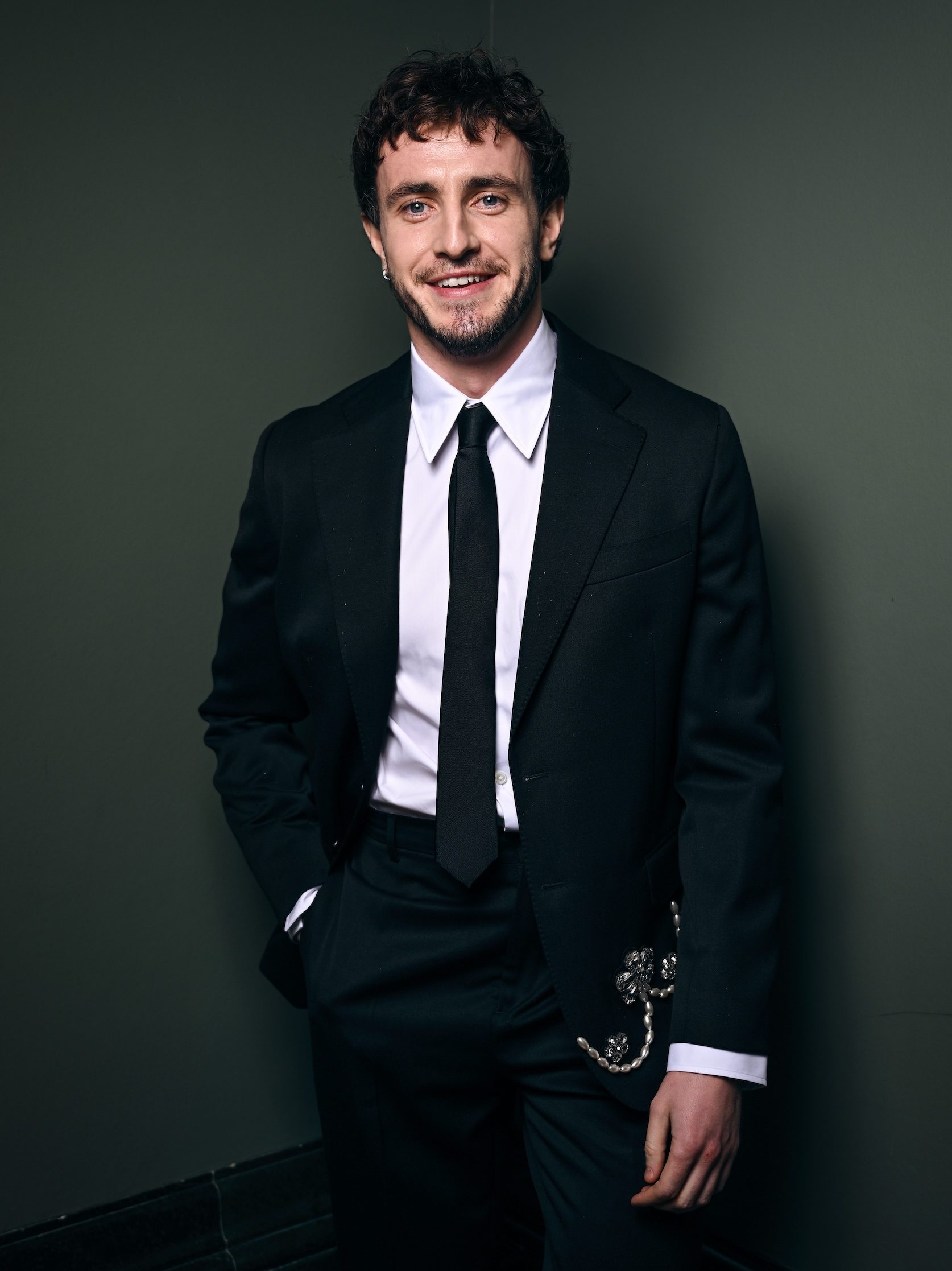 LONDON, ENGLAND - FEBRUARY 17:  attends the Nominees' Party for the EE BAFTA Film Awards 2024, supported by Bulgari, at The National Gallery on February 17, 2024 in London, England. (Photo by Gareth Cattermole/BAFTA/Getty Images for BAFTA)