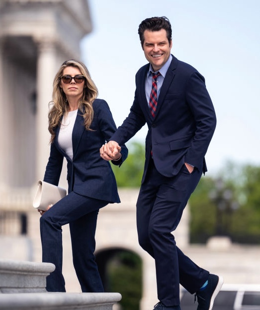 Matt Gaetz & Ginger Luckey at Capitol Hill 2024