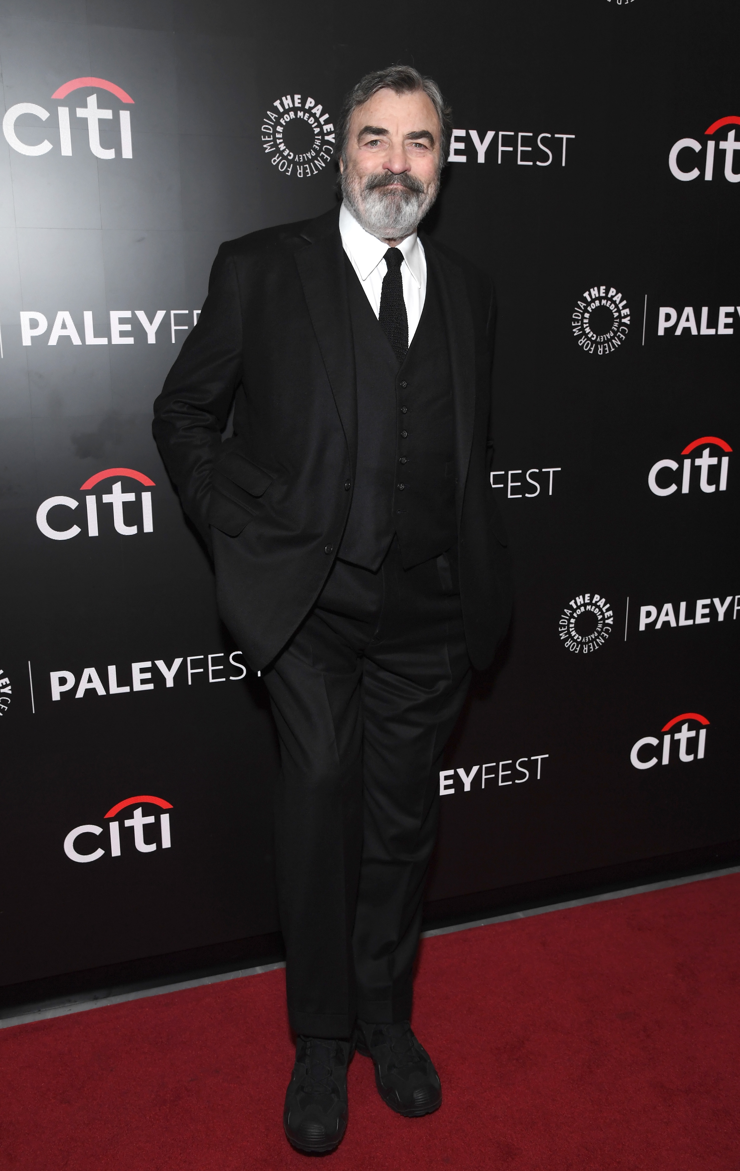 NEW YORK, NEW YORK - OCTOBER 17: Tom Selleck attends "Blue Bloods" during PaleyFest 2024 at The Paley Museum on October 17, 2024 in New York City. (Photo by Gary Gershoff/Getty Images)