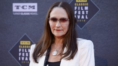   Olivia Hussey attends the 2018 TCM Classic Film Festival Opening Night Gala 50th Anniversary World Premiere Restoration of 'The Producers' at TCL Chinese Theatre IMAX on April 26, 2018 in Hollywood, California.  (Photo by Tara Ziemba/WireImage)