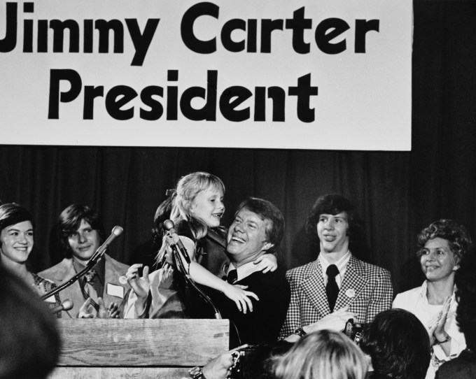 Jimmy Carter Announces Presidential Candidacy