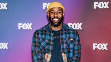 Stephen "tWitch" Boss at the FOX 2022 Upfront Red Carpet held at The Four Seasons Downtown on May 16th, 2022 in New York City. (Photo by Nina Westervelt/Variety/Penske Media via Getty Images)