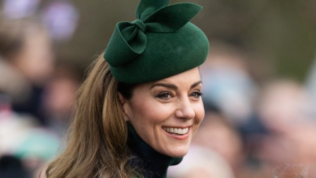 SANDRINGHAM, NORFOLK - DECEMBER 25: Catherine, Princess of Wales attends the Christmas Morning Service at Sandringham Church on December 25, 2024 in Sandringham, Norfolk. (Photo by Samir Hussein/WireImage)