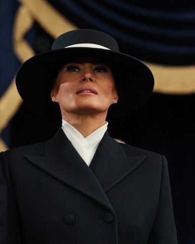 Melania Trump Inauguration Dress 2025 Pictures: Her Hat & Outfit