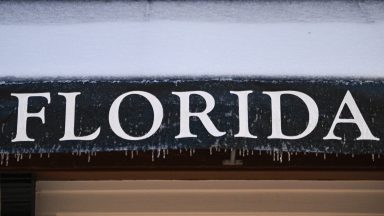 When Was the Last Time It Snowed in Florida? Weather HistoryA detail photo of' Florida' sign after snowfall on January 22, 2025 in Tallahassee, Florida.