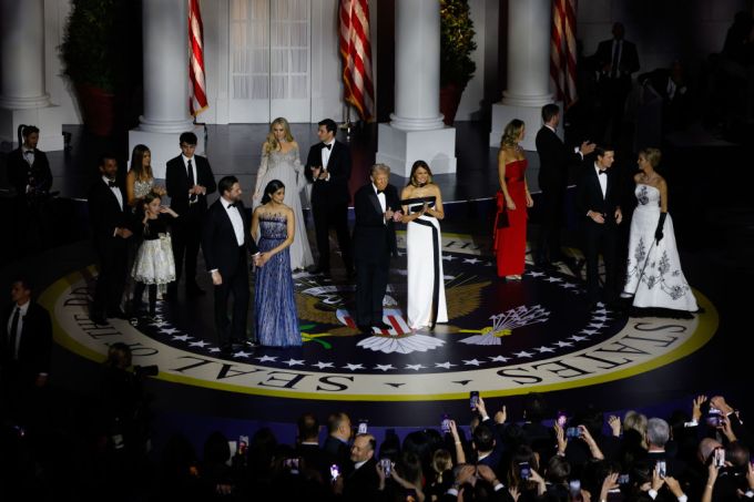 Newly-Sworn In President Donald Trump Attends Inaugural Balls