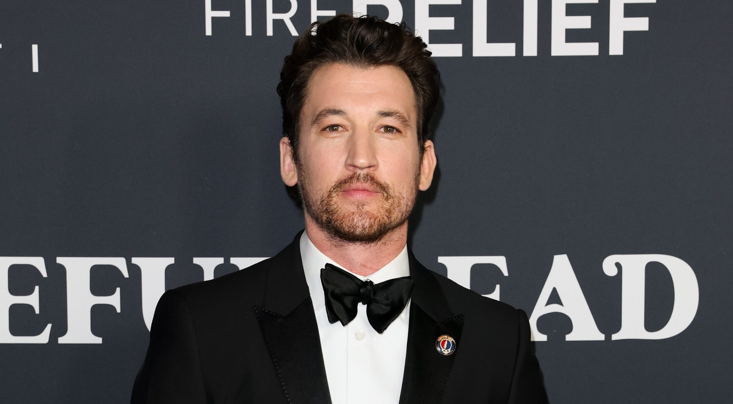 LOS ANGELES, CALIFORNIA - JANUARY 31: Miles Teller attends the 2025 MusiCares Persons of the Year Honoring The Grateful Dead at the Los Angeles Convention Center on January 31, 2025 in Los Angeles, California. (Photo by Matt Winkelmeyer/Getty Images for The Recording Academy)