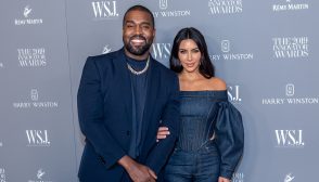 NEW YORK, NEW YORK - NOVEMBER 06: Kanye West and Kim Kardashian attend the WSJ Mag 2019 Innovator Awards at The Museum of Modern Art on November 06, 2019 in New York City. (Photo by Mark Sagliocco/WireImage)