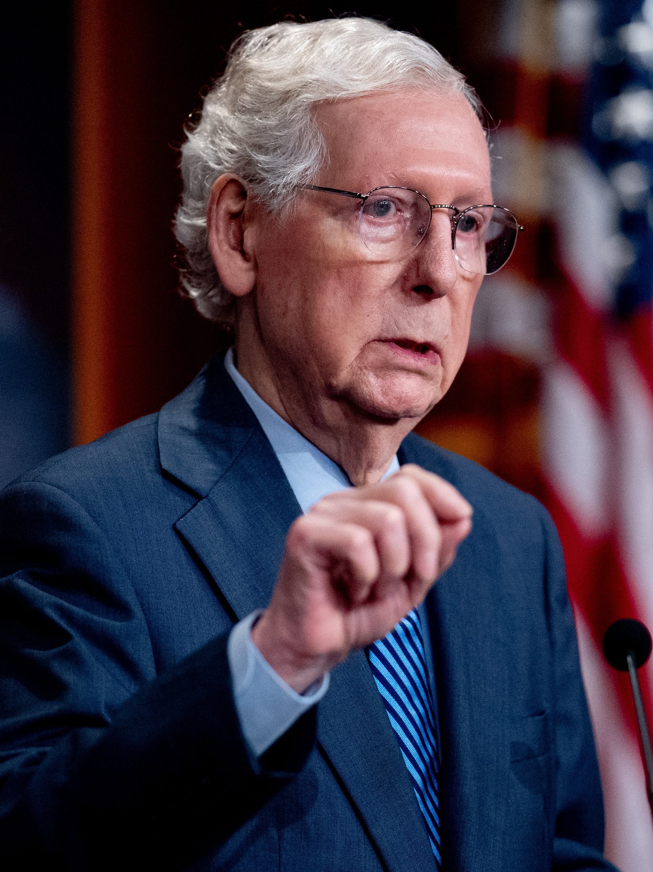 Mitch McConnell's Health: His History With Falls, Surgeries & More