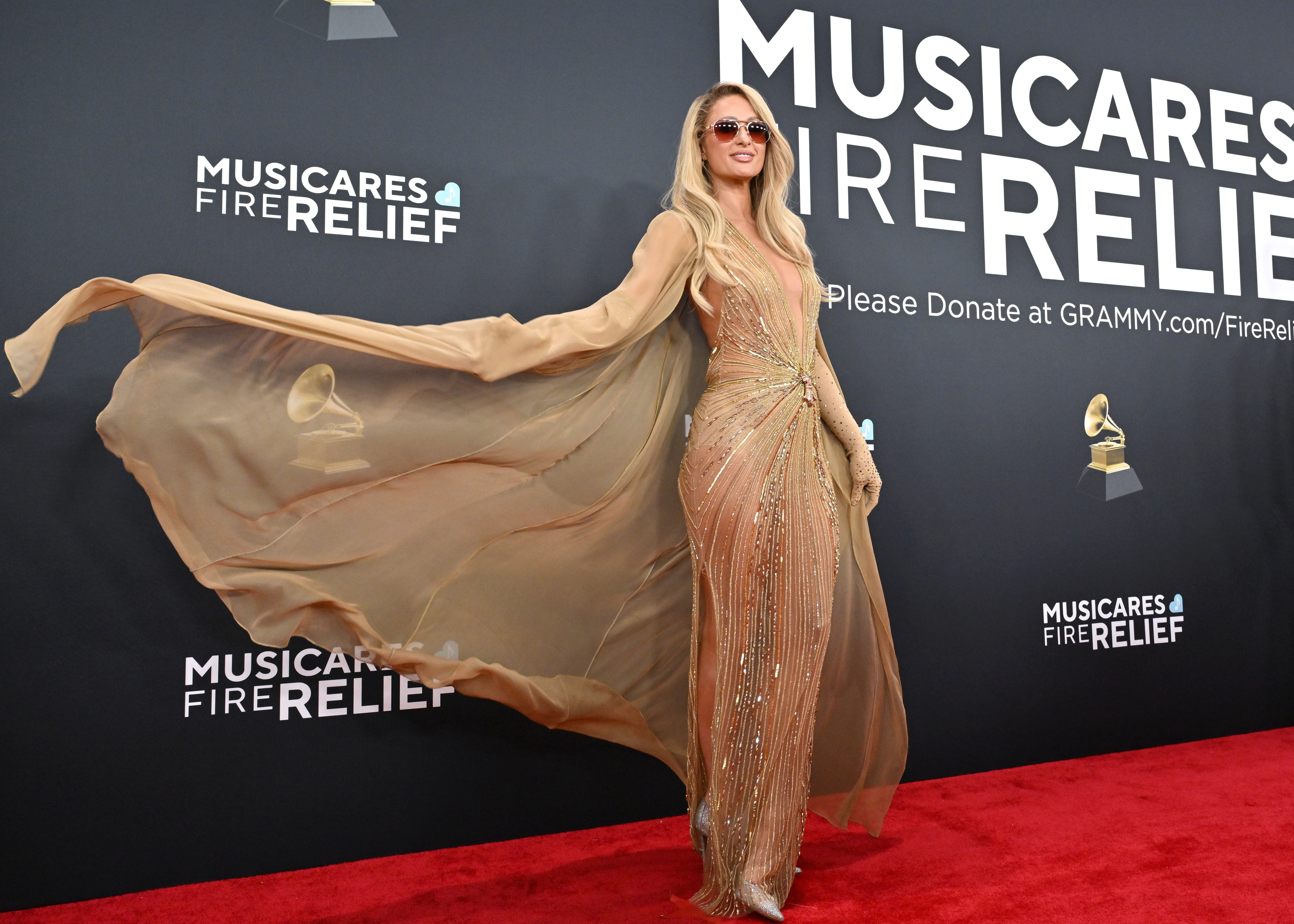 gold dress grammys Gold Beyonce Satin Strapless Dress Open Back Prom Red Carpet Dress Gra –  Hoprom main image 0