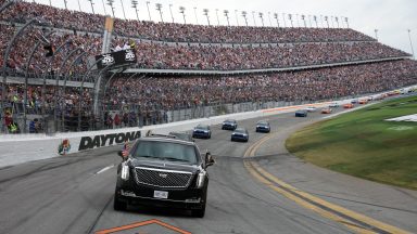 Is Donald Trump at the 2025 Daytona 500?