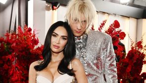 LOS ANGELES, CALIFORNIA - FEBRUARY 05: (L-R) Megan Fox and Machine Gun Kelly attend the 65th GRAMMY Awards on February 05, 2023 in Los Angeles, California. (Photo by Lester Cohen/Getty Images for The Recording Academy)