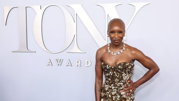 NEW YORK, NEW YORK - JUNE 16: Cynthia Erivo attends the 77th Annual Tony Awards at David H. Koch Theater at Lincoln Center on June 16, 2024 in New York City. (Photo by Jamie McCarthy/WireImage)