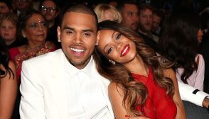 LOS ANGELES, CA - FEBRUARY 10:  Chris Brown and Rihanna attend the 55th Annual GRAMMY Awards at STAPLES Center on February 10, 2013 in Los Angeles, California.  (Photo by Christopher Polk/Getty Images for NARAS)
