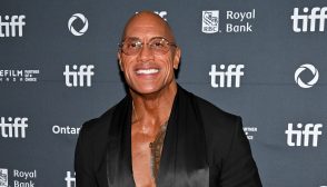 Dwayne Johnson at the "Smashing Machine" premiere at the 2025 Toronto International Film Festival on September 08, 2025 in Toronto, Ontario. (Photo by Earl Gibson III/Deadline via Getty Images)