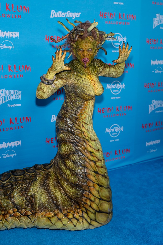 Heidi Klum as Medusa in 2025