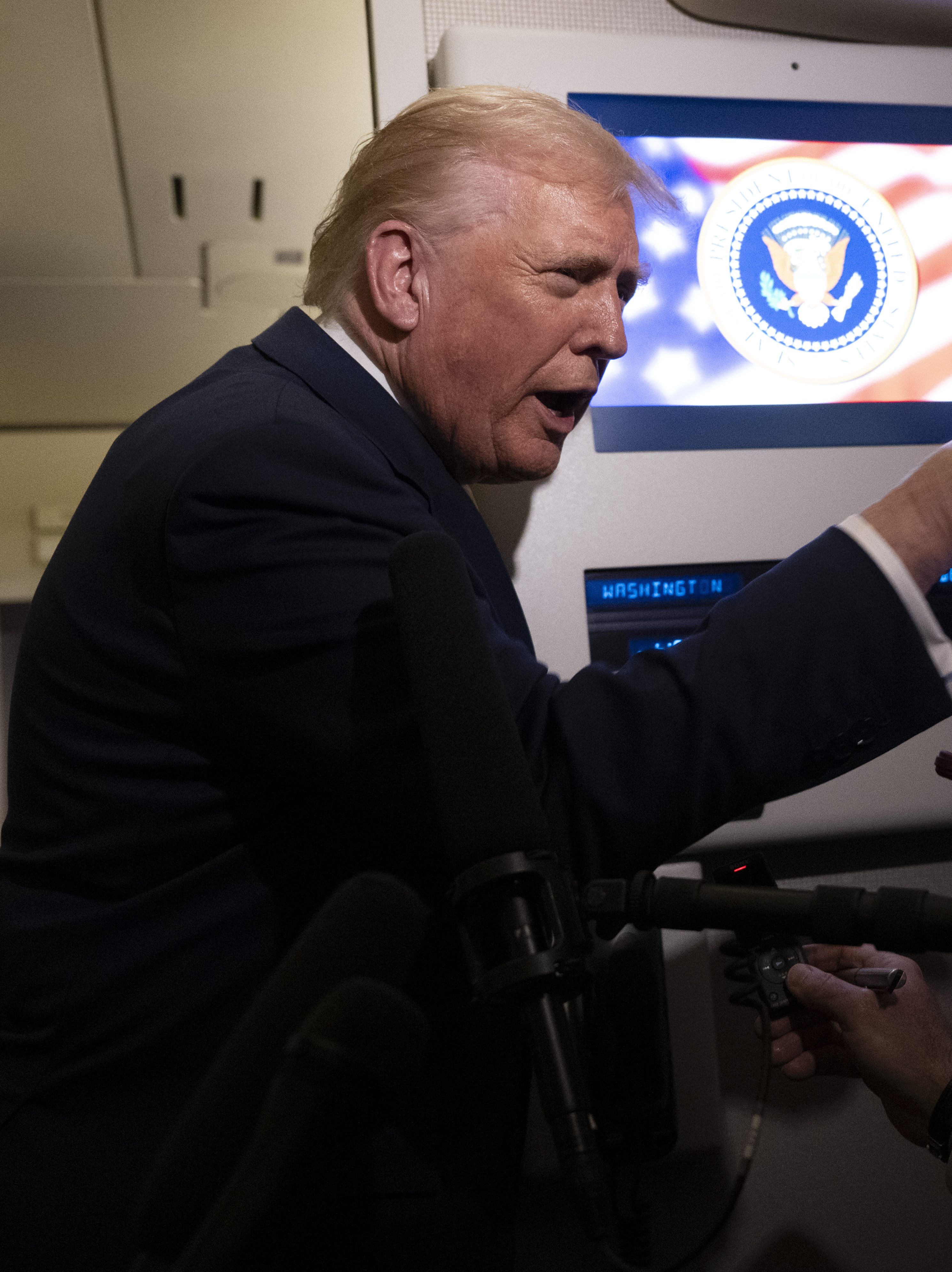 Who Did Trump Call 'Piggy'? Reporter Catherine Lucey's Exchange With the President