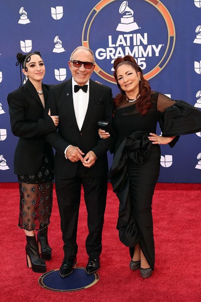 Emily Estefan, Emilio Estefan y Gloria Estefan
