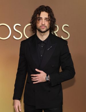 HOLLYWOOD, CALIFORNIA - NOVEMBER 16: Noah Centineo attends the 16th Governors Awards at The Ray Dolby Ballroom on November 16, 2025 in Hollywood, California. (Photo by Amy Sussman/Getty Images)