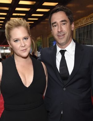 NEW YORK, NY - JUNE 10:  Amy Schumer and Chris Fischer attend the 72nd Annual Tony Awards at Radio City Music Hall on June 10, 2018 in New York City.  (Photo by Kevin Mazur/Getty Images for Tony Awards Productions 

)