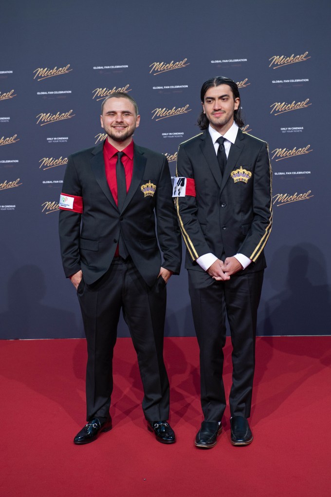 Prince e Bigi Jackson na estreia de 'Michael' em 2016