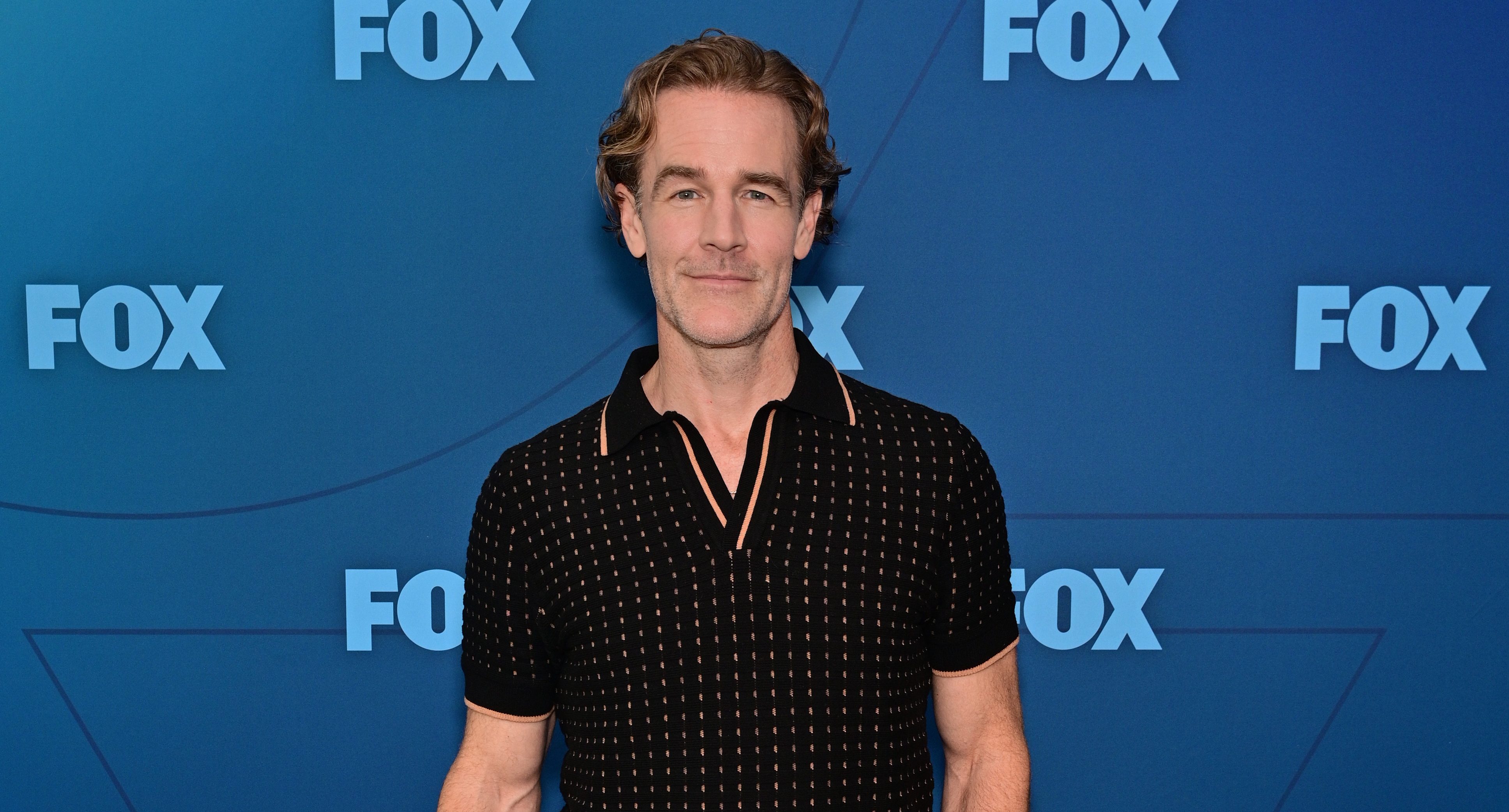LOS ANGELES, CALIFORNIA - NOVEMBER 18: James Van Der Beek attends 2024 FOX Winter Press Day at Fox Studio Lot on November 18, 2024 in Los Angeles, California. (Photo by Andrew Toth/Getty Images)