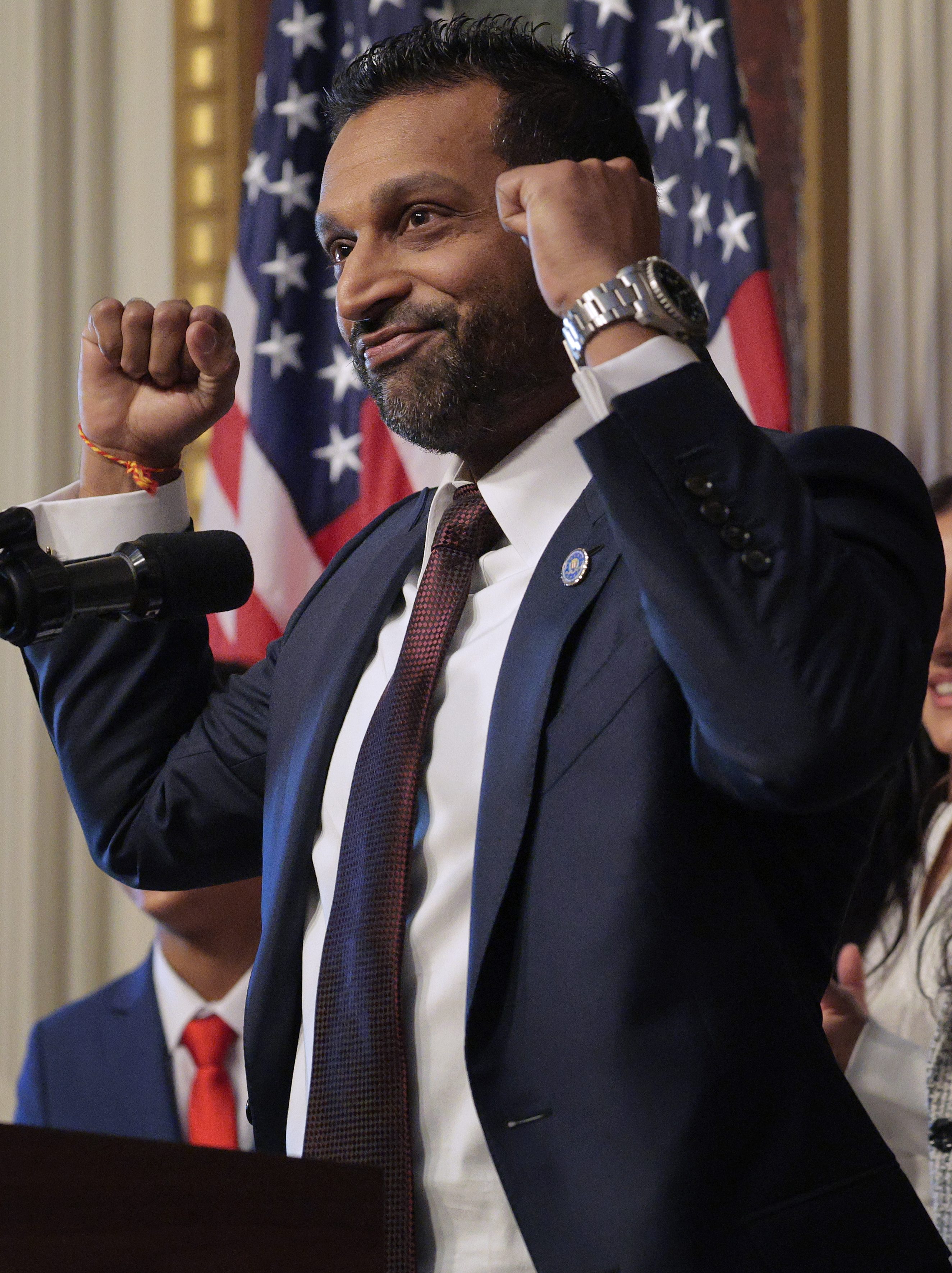 Why Was Kash Patel at the Olympics? About the FBI Director's Hockey Team Celebration