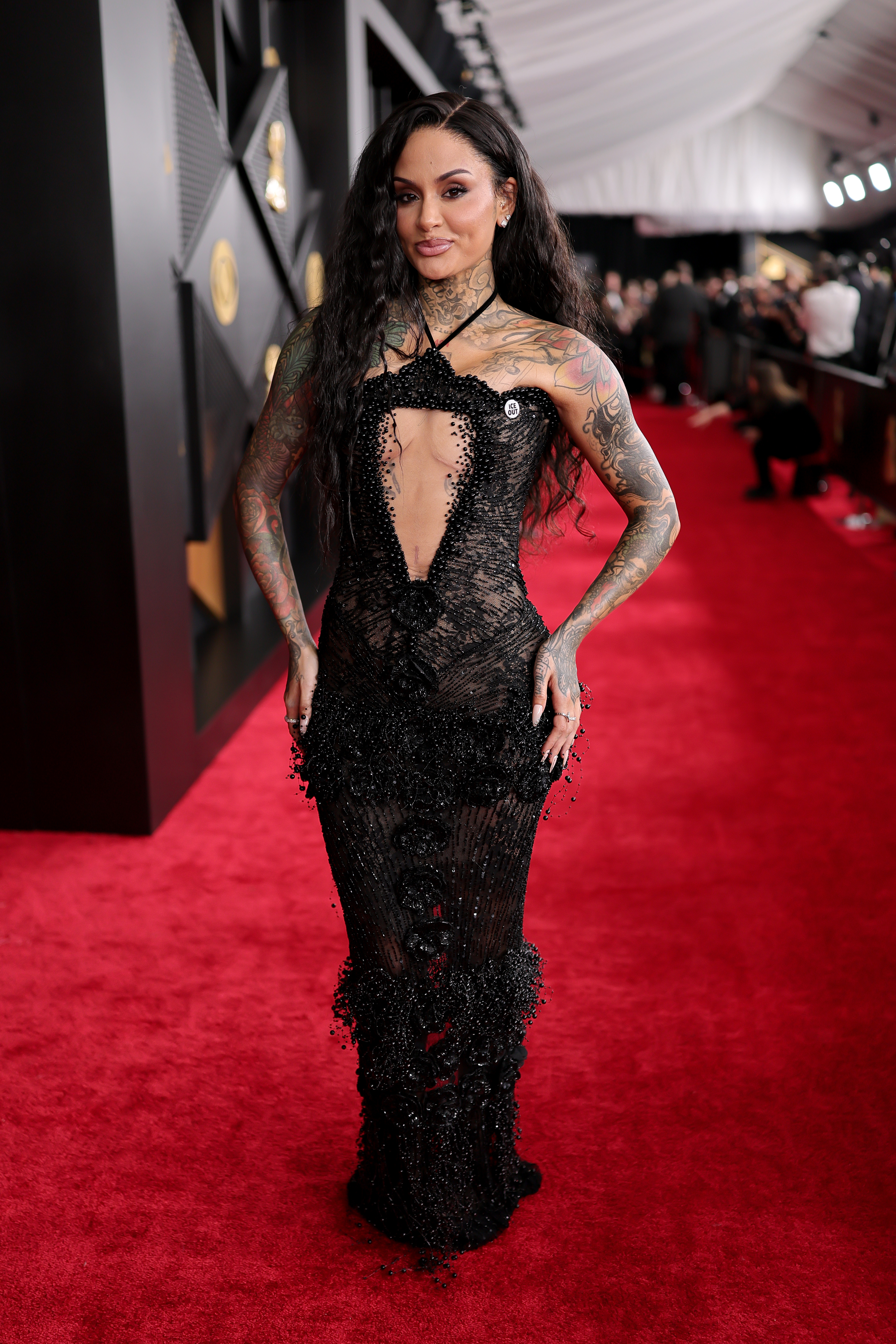 Kehlani attends the 68th GRAMMY Awards on February 01, 2026 in Los Angeles, California. (Photo by Neilson Barnard/Getty Images for The Recording Academy)
