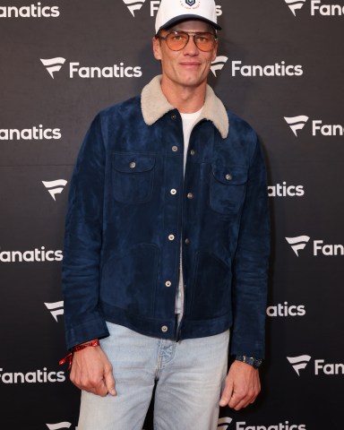 SAN FRANCISCO, CALIFORNIA - FEBRUARY 07: Tom Brady  attends the 2026 Fanatics Super Bowl Party on February 07, 2026 in San Francisco, California. (Photo by Anna Webber/Getty Images)