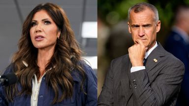 Was there an affair between Kristi Noem and Corey Lewandowski before she was fired from the Department of Homeland Security?