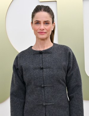 Amanda Peet at the Apple TV Press Day held at Barker Hangar on February 03, 2026 in Los Angeles, California. (Photo by Earl Gibson III/Deadline via Getty Images)