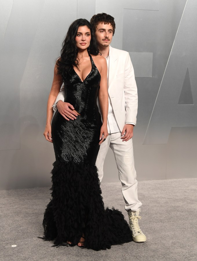 Kylie Jenner & Timoth&eacute;e Chalamet