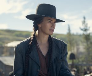 The Abandons. Lena Headey as Fiona Nolan in Episode 106 of The Abandons. Cr. Michelle Faye/Netflix 2024 ©