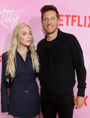 LOS ANGELES, CALIFORNIA - MAY 11: (L-R) Alex Cooper and Matt Kaplan attend Netflix's XO, Kitty Los Angeles Premiere at Netflix Tudum Theater on May 11, 2023 in Los Angeles, California. (Photo by Rodin Eckenroth/Getty Images for Netflix)