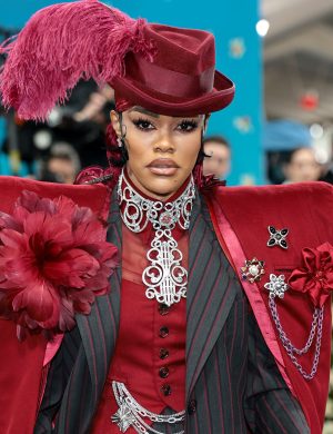NEW YORK, NEW YORK - MAY 05: Teyana Taylor attends the 2025 Met Gala Celebrating "Superfine: Tailoring Black Style" at Metropolitan Museum of Art on May 05, 2025 in New York City.  (Photo by Dimitrios Kambouris/Getty Images for The Met Museum/Vogue)