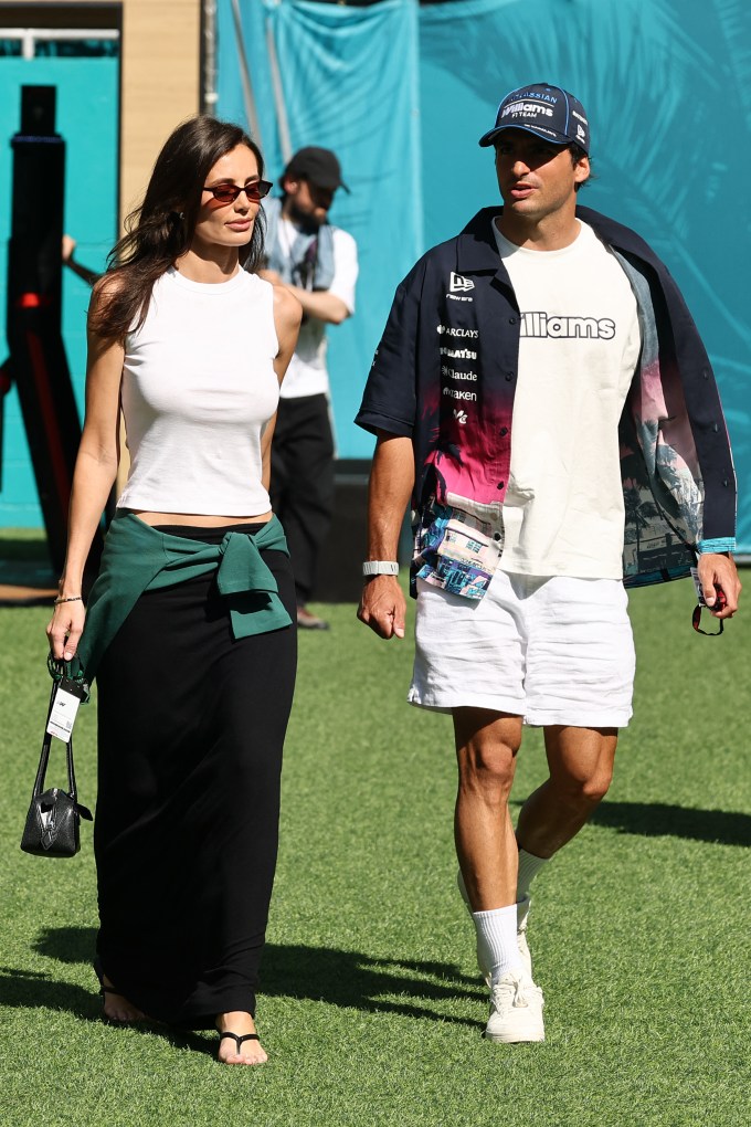 Carlos Sainz & Rebecca Donaldson