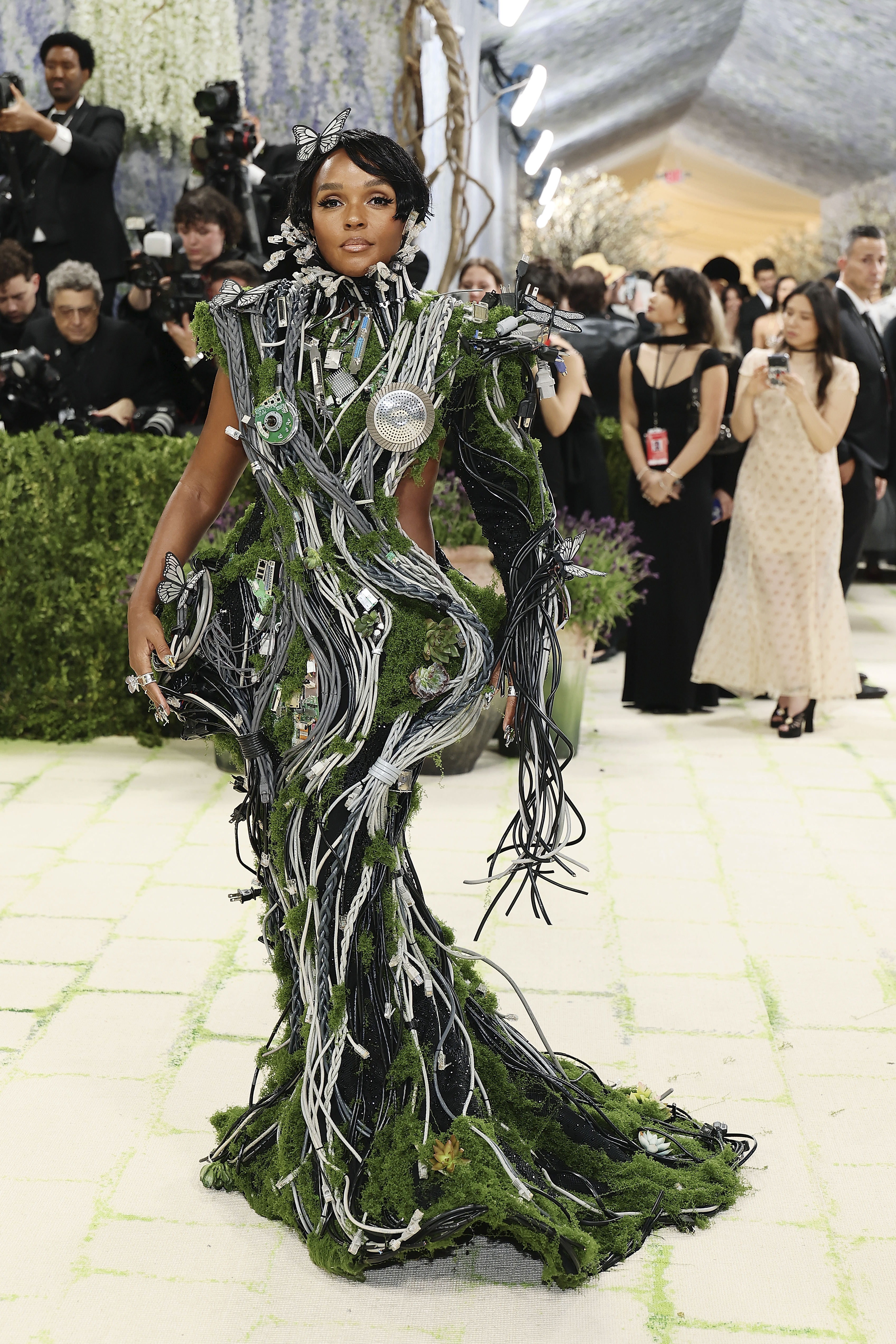 NEW YORK, NEW YORK - MAY 04: Janelle Monáe attends the 2026 Met Gala celebrating "Costume Art" at the Metropolitan Museum of Art on May 04, 2026 in New York City. (Photo by Mike Coppola/Getty Images)