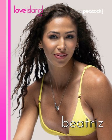 LOVE ISLAND USA -- Pictured:   Beatriz Hatz -- (Photo by: Ben Symons/Peacock)