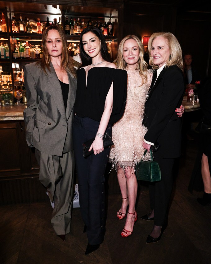 Stella McCartney, Anne Hathaway, Erin Walsh & Wendy Finerman