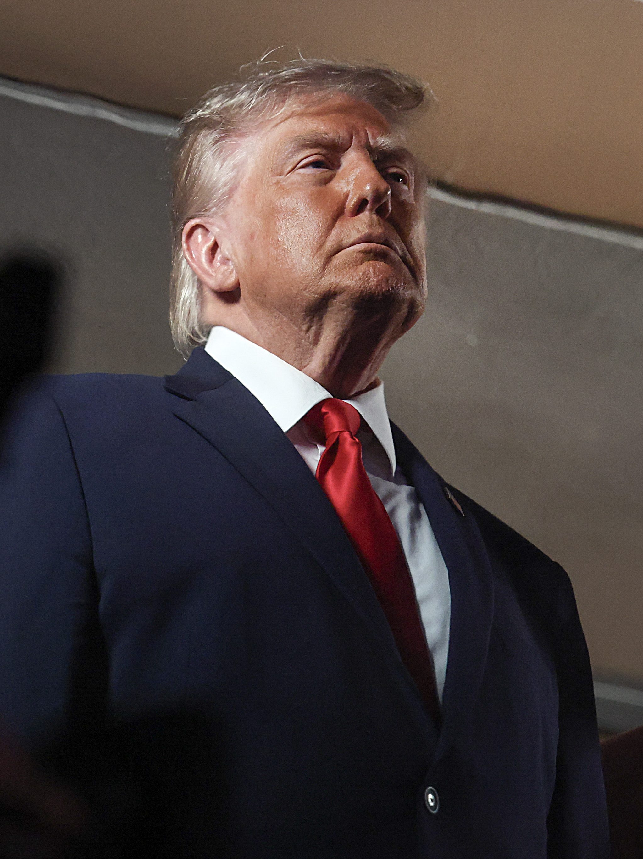 Was Trump Sleeping at the NBA Finals Game Between the Knicks & the Spurs?